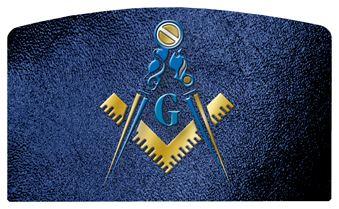 DACRO-370-SH-BL Masonic Lodge Shimmer Blue